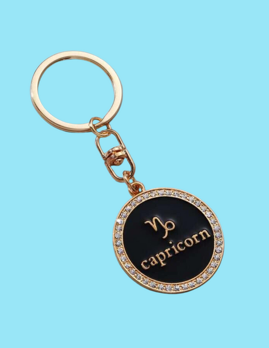 Capricorn Keychain