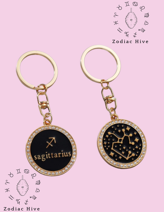 Sagittarius Keychain