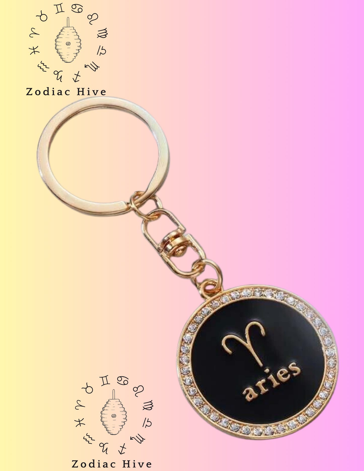 Aries Keychain